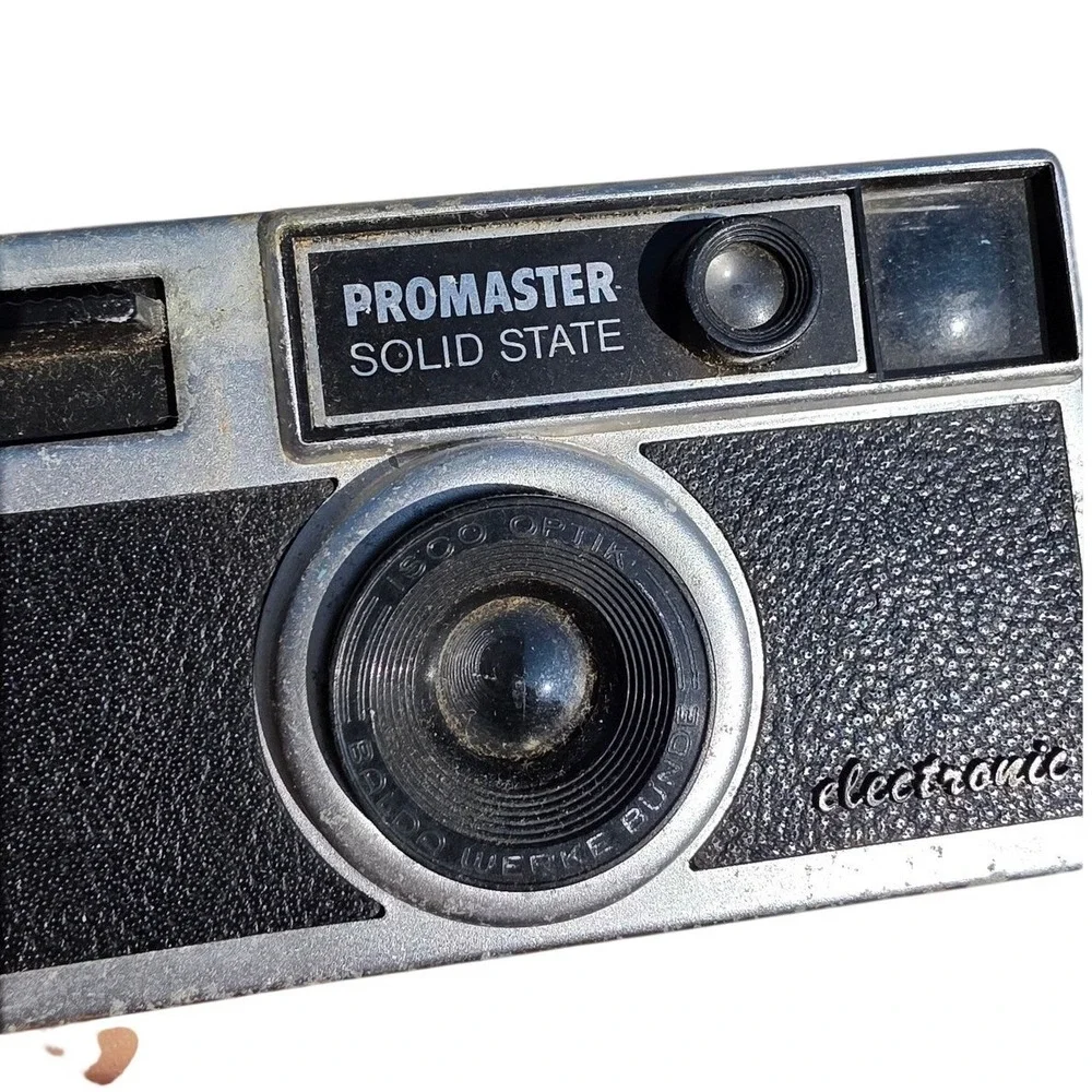 Vintage Promaster Solid State Electronic 35mm Camera Isco Optik Balda Werke‎